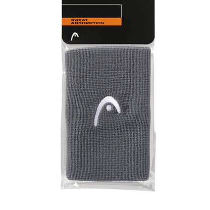 HEAD Grey 5" Unisex Tennis Wristband - Supersports Thailand