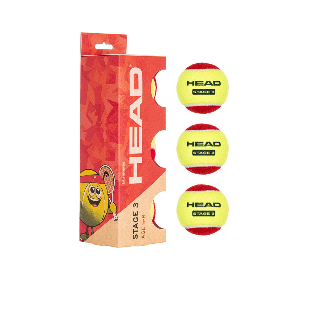 HEAD 3B Stage 3 Tennis Ball (3 Balls) - Supersports Thailand