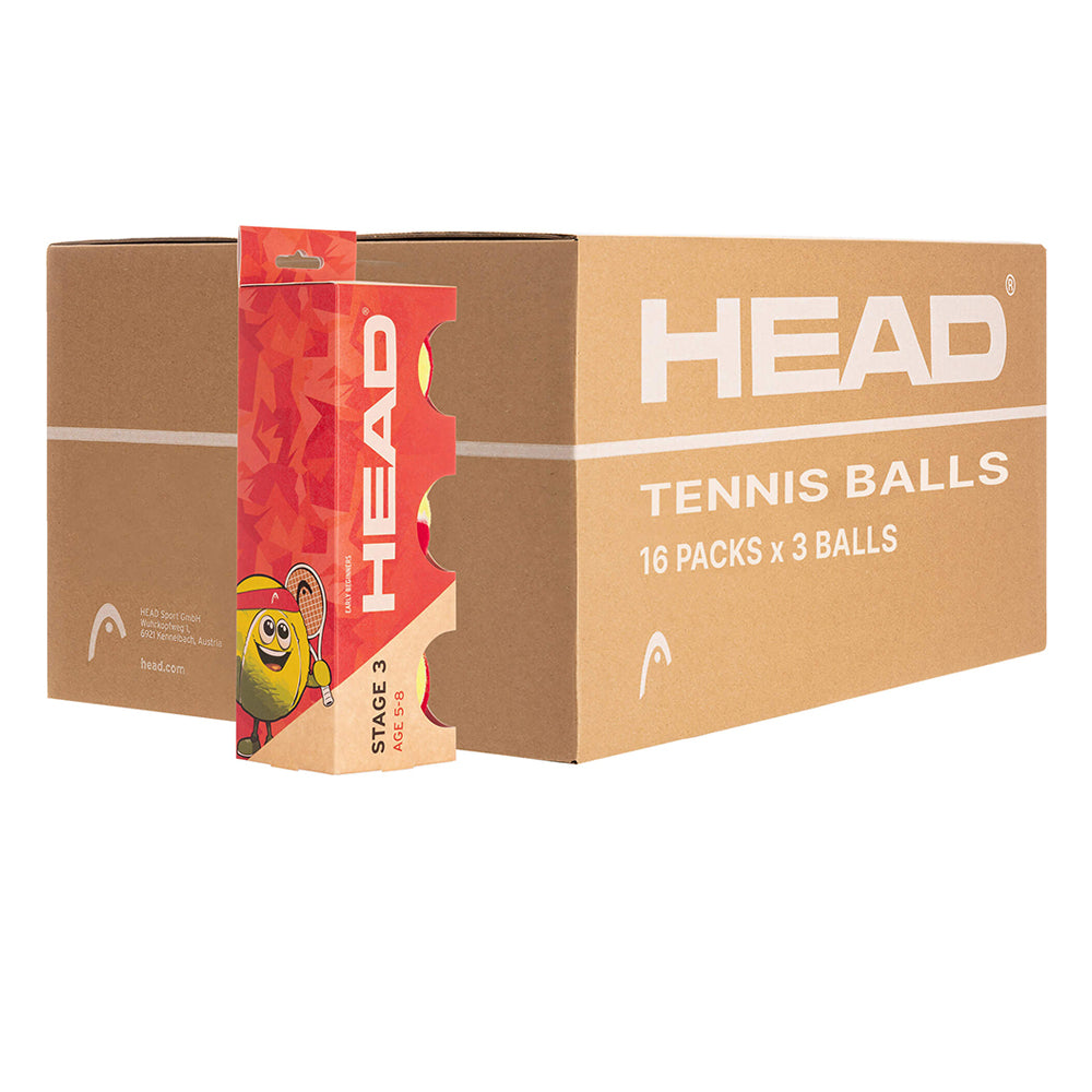 HEAD 3B Stage 3 Tennis Ball (3 Balls) - Supersports Thailand