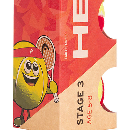 HEAD 3B Stage 3 Tennis Ball (3 Balls) - Supersports Thailand