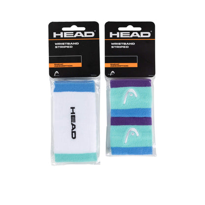 HEAD Wristband Striped Unisex Tennis Wristband (Assorted Colors) - Supersports Thailand