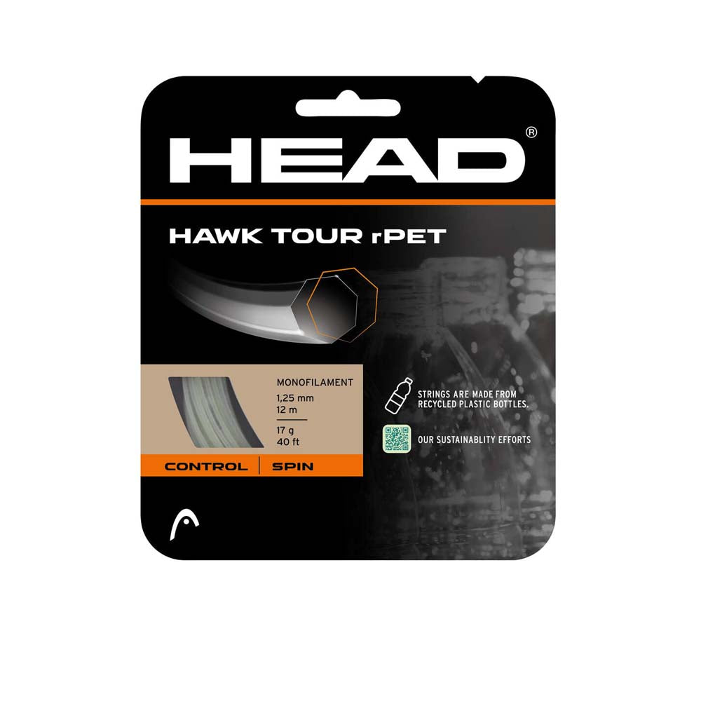 HEAD Hawk Tour rPET เอ็นไม้เทนนิส (17g/1.25mm) Supersports Thailand