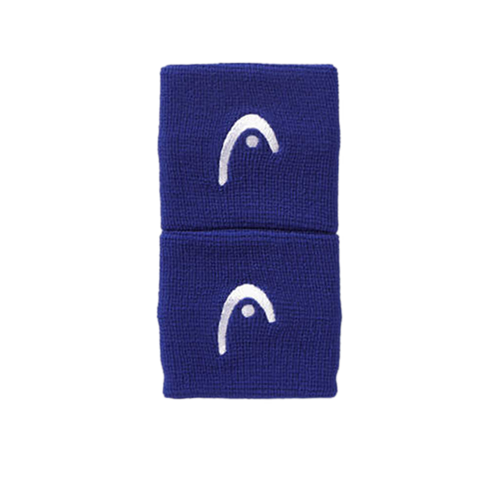 HEAD Blue 2.5" Unisex Tennis Wristband - Supersports Thailand
