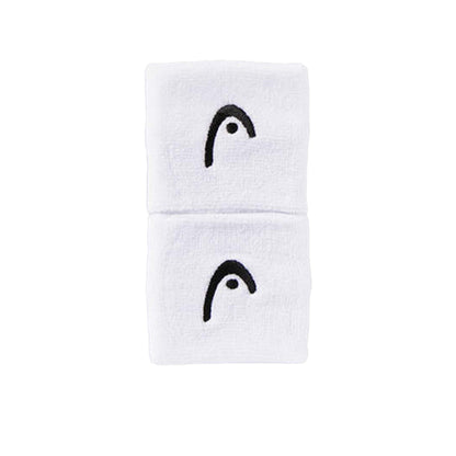 HEAD White 2.5" Unisex Tennis Wristband - Supersports Thailand