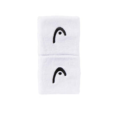 HEAD White 2.5" Unisex Tennis Wristband - Supersports Thailand