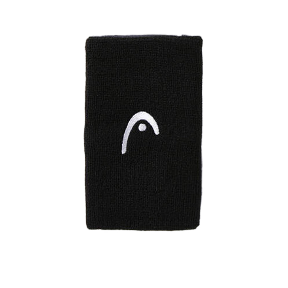 HEAD Black 5" Unisex Tennis Wristband - Supersports Thailand Supersports Thailand