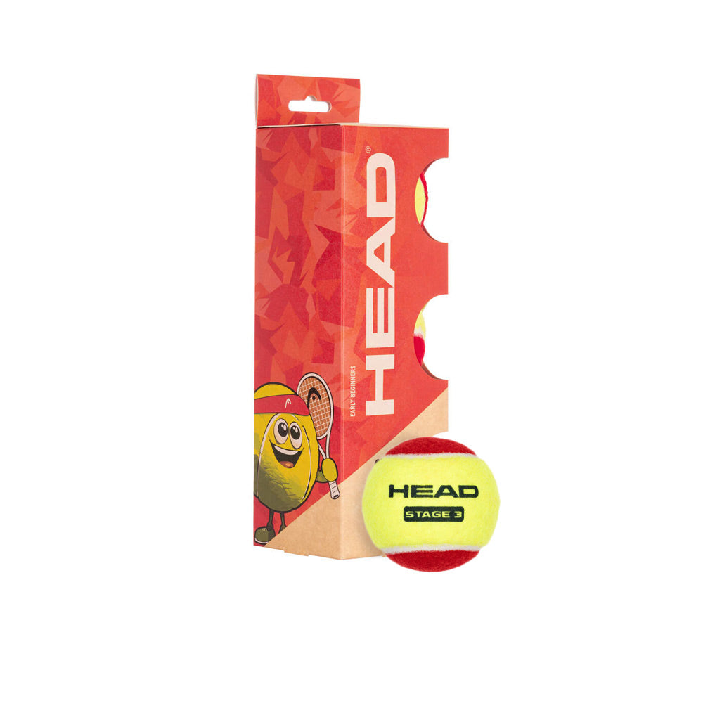 HEAD 3B Stage 3 Tennis Ball (3 Balls) - Supersports Thailand Supersports Thailand