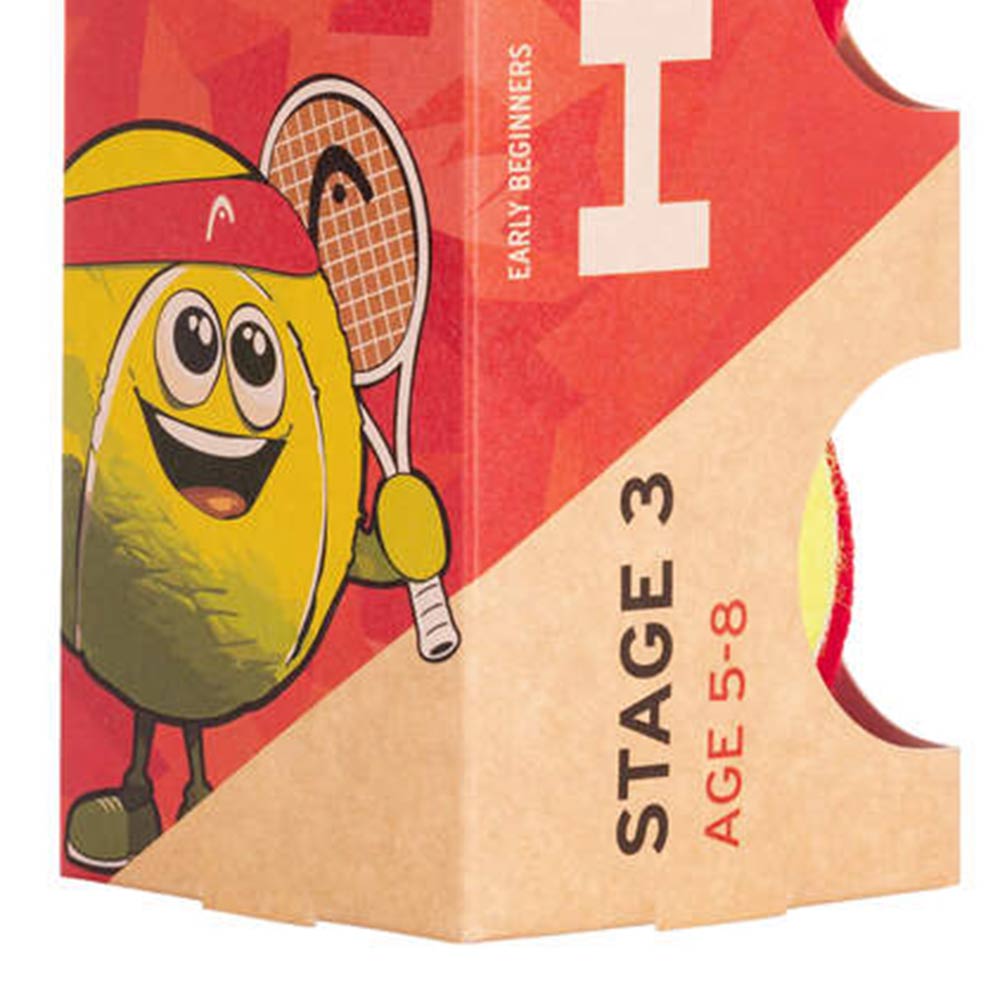 HEAD 3B Stage 3 Tennis Ball (3 Balls) - Supersports Thailand Supersports Thailand