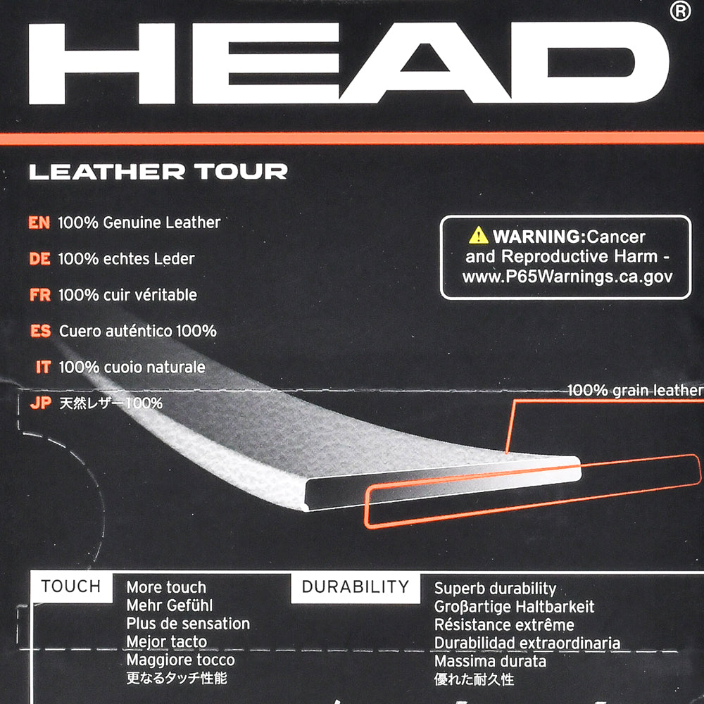 HEAD Leather Tour Tennis Overgrip - Supersports Thailand Supersports Thailand