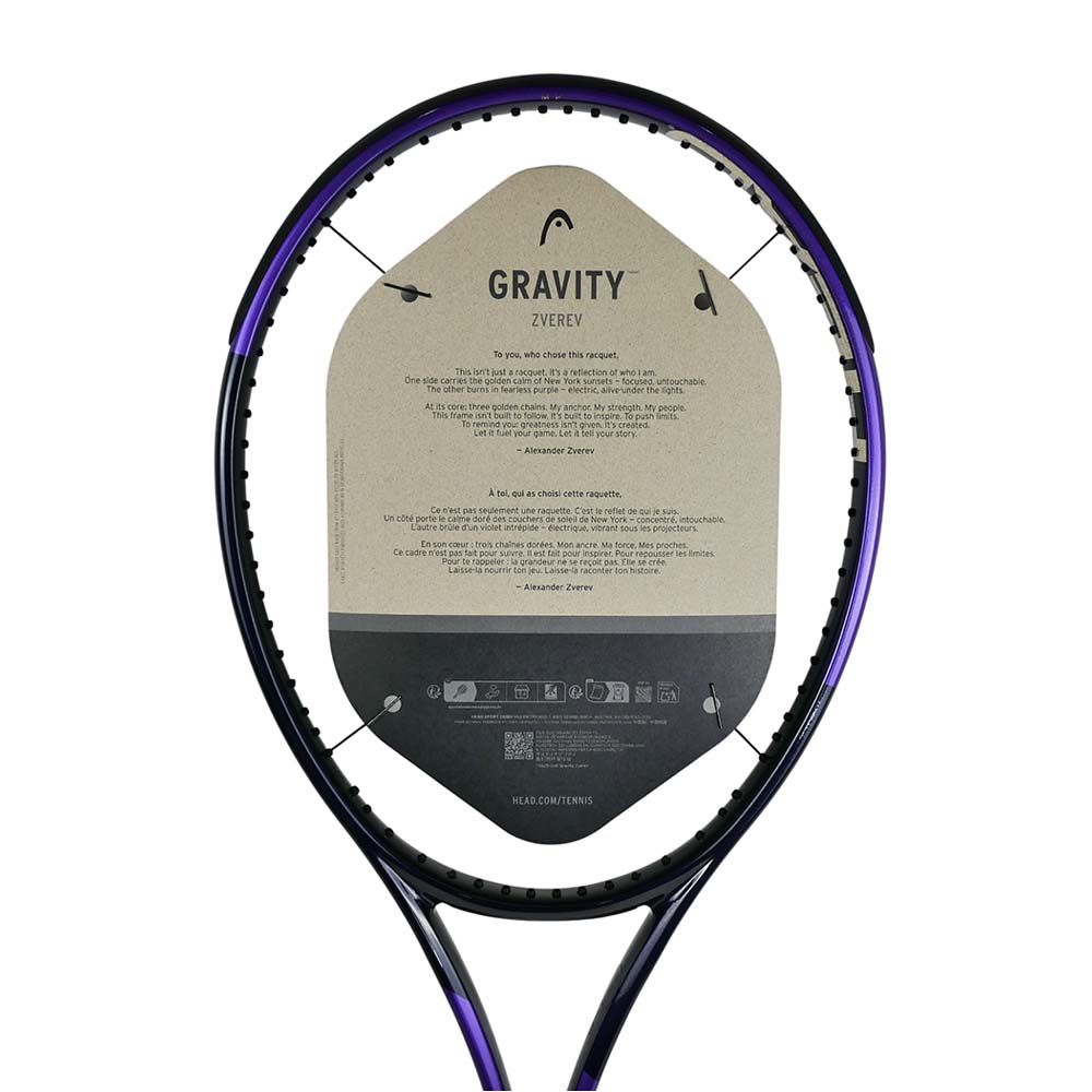 HEAD Gravity PM Zverev 2026 295G Tennis Racket (Unstrung) Supersports Thailand