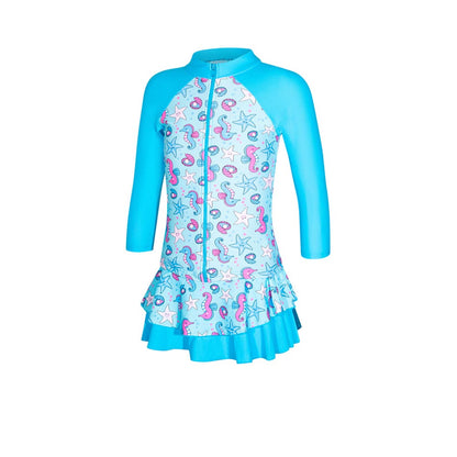 HIGHCLUB G7006STARFISH Girls Rashguard Set