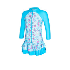 HIGHCLUB G7006STARFISH Girls Rashguard Set