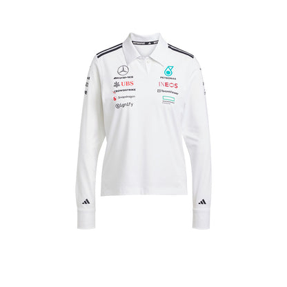 ADIDAS Mercedes - AMG Petronas Formula One Team Long Sleeve เสื้อโปโลผู้หญิง