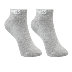 K-SWISS Low-Cut Grey Unisex Socks - Supersports Thailand