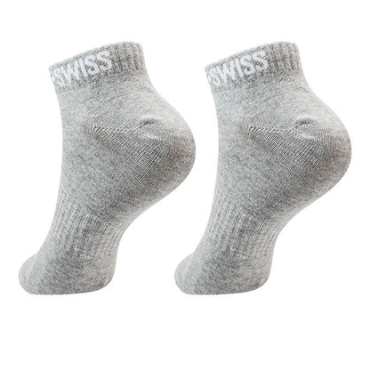 K-SWISS Low-Cut Grey Unisex Socks - Supersports Thailand
