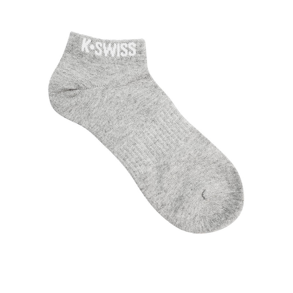 K-SWISS Low-Cut Grey Unisex Socks - Supersports Thailand Supersports Thailand