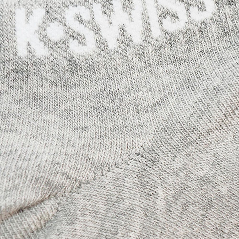 K-SWISS Low-Cut Grey Unisex Socks - Supersports Thailand