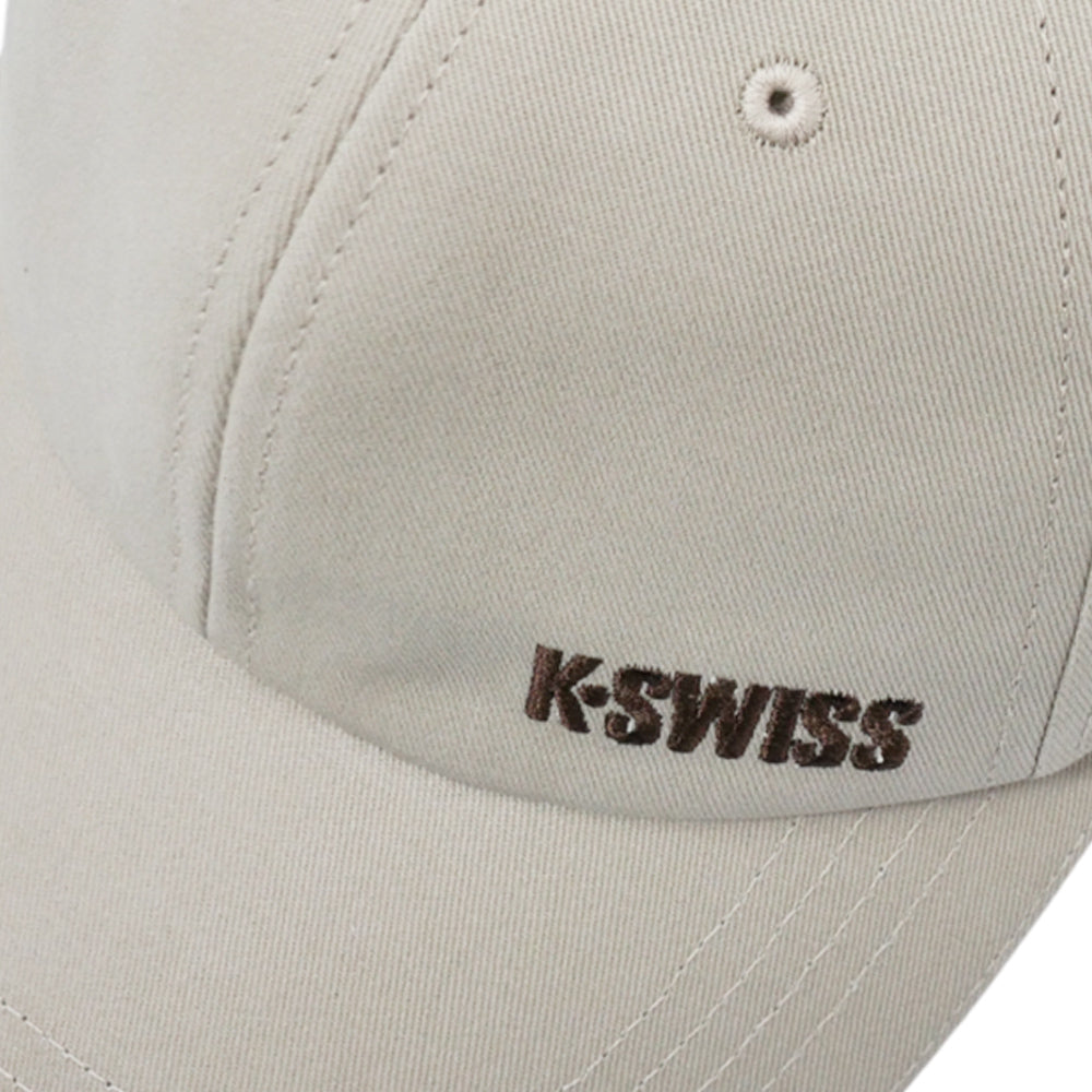 K-SWISS Beige หมวกแก๊ปผู้ใหญ่