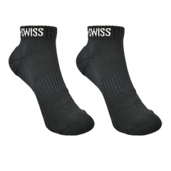 K-SWISS Low-Cut Black Unisex Socks - Supersports Thailand