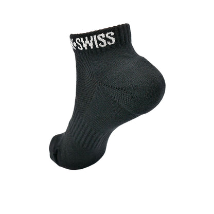 K-SWISS Low-Cut Black Unisex Socks - Supersports Thailand