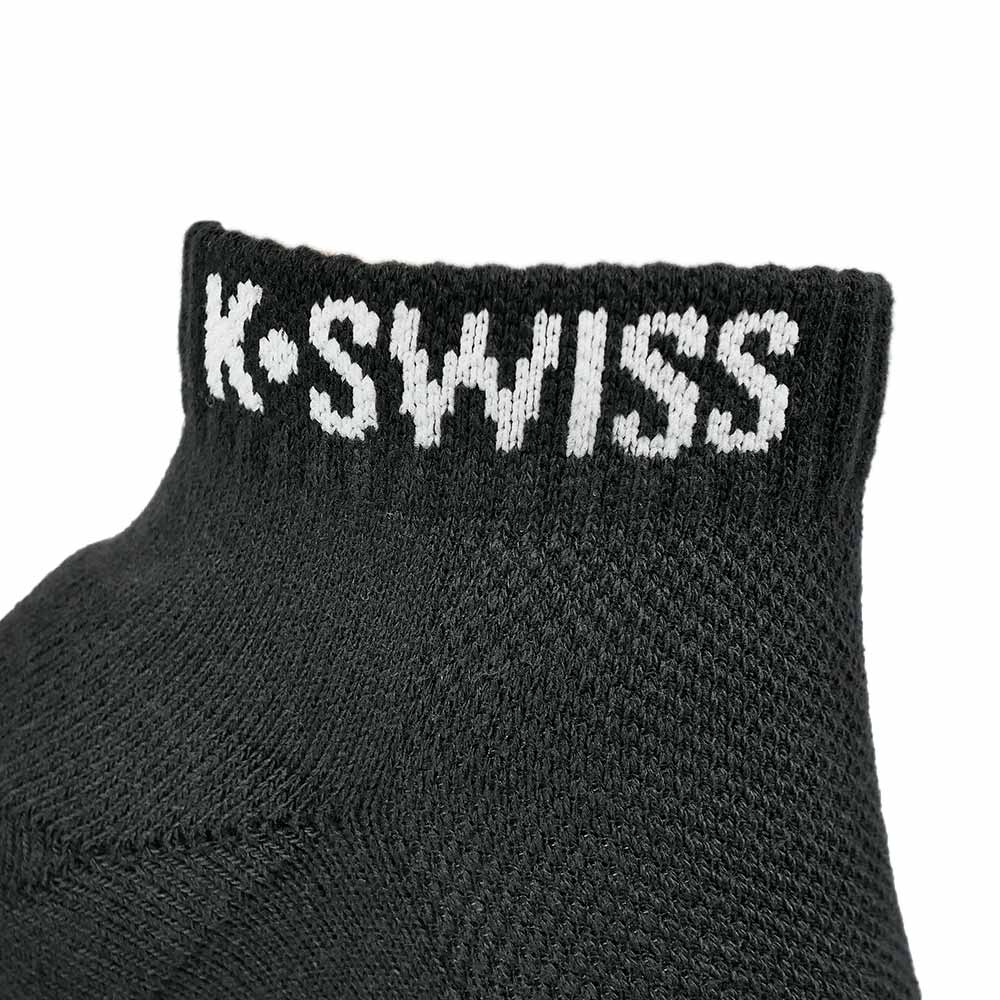 K-SWISS Low-Cut Black Unisex Socks - Supersports Thailand Supersports Thailand
