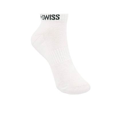 K-SWISS Low-Cut White ถุงเท้าผู้ใหญ่