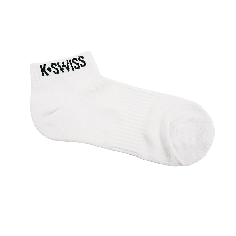 K-SWISS Low-Cut White ถุงเท้าผู้ใหญ่