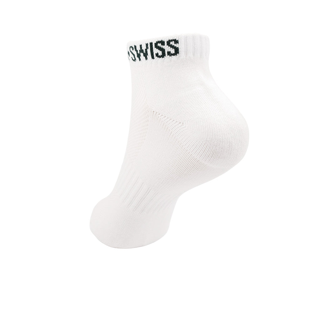 K-SWISS Low-Cut White ถุงเท้าผู้ใหญ่