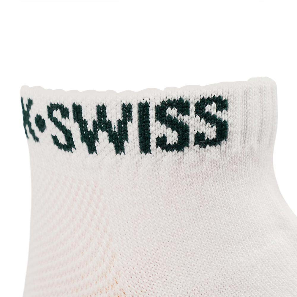 K-SWISS Low-Cut White ถุงเท้าผู้ใหญ่