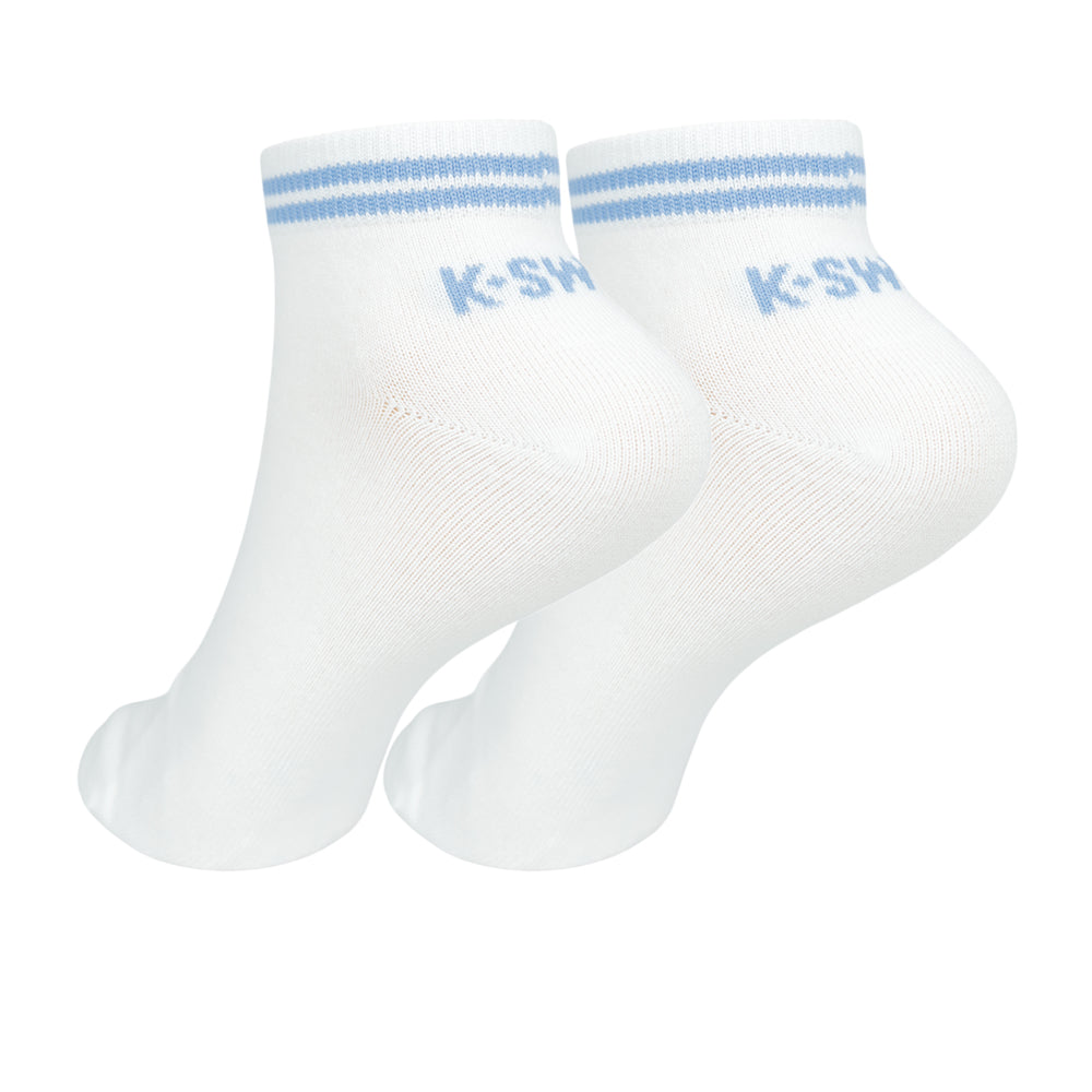 K-SWISS Low Cut Glitz Unisex Socks Supersports Thailand