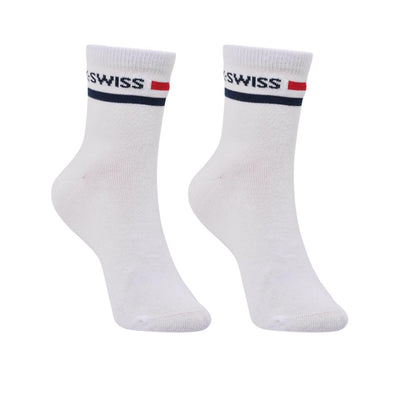 K-SWISS Quarter Stripe Unisex Socks - Supersports Thailand