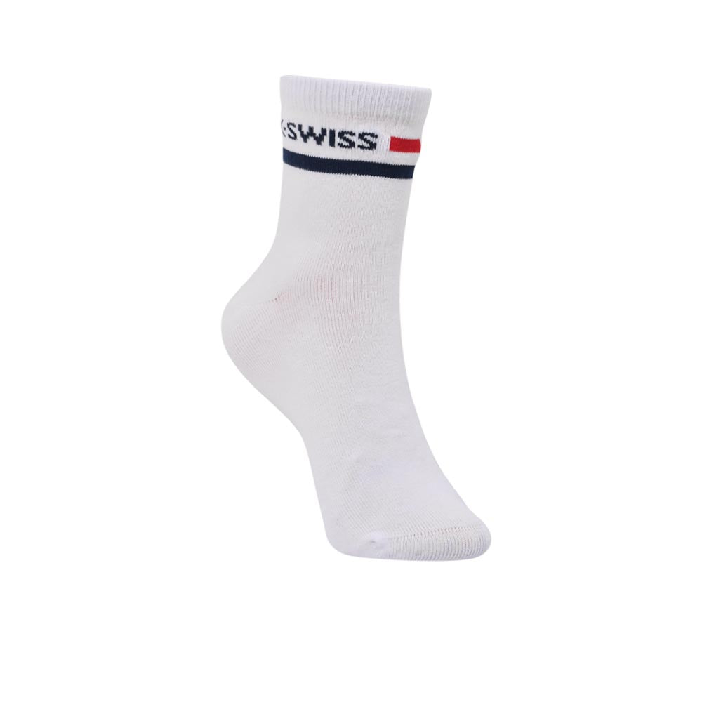 K-SWISS Quarter Stripe Unisex Socks - Supersports Thailand Supersports Thailand