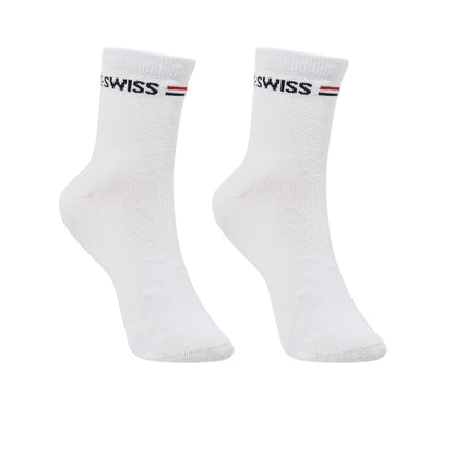 K-SWISS Quarter Stripe Unisex Socks - Supersports Thailand