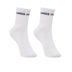 K-SWISS Quarter Stripe Unisex Socks - Supersports Thailand