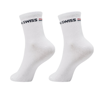 K-SWISS Quarter Stripe Unisex Socks - Supersports Thailand