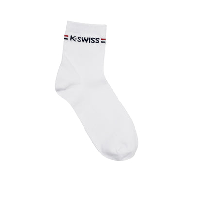 K-SWISS Quarter Stripe Unisex Socks - Supersports Thailand