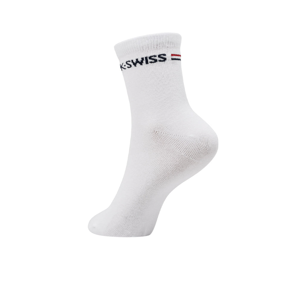 K-SWISS Quarter Stripe Unisex Socks - Supersports Thailand