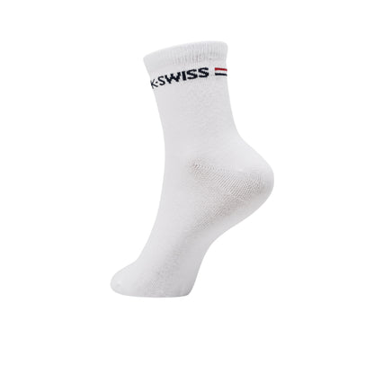 K-SWISS Quarter Stripe Unisex Socks - Supersports Thailand