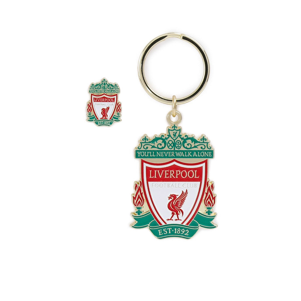 LFC Crest Badge and Keyring Set - Supersports Thailand Supersports Thailand