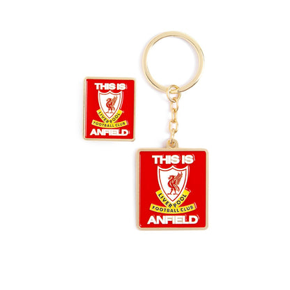 LFC This Is Anfield Badge and Keyring Set - Supersports Thailand