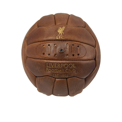 LIVERPOOL FOOTBALL CLUB Leather Retro ลูกฟุตบอล