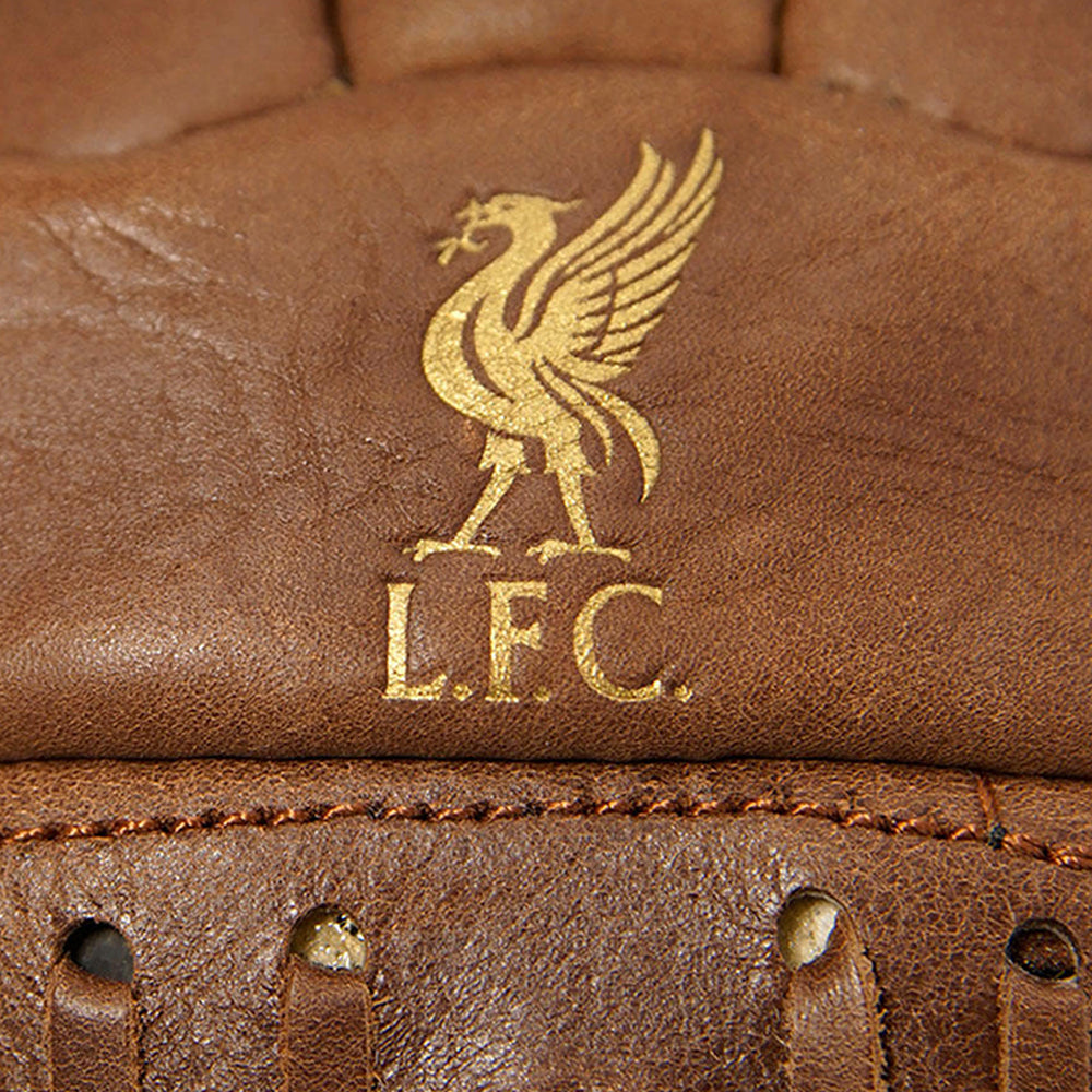 LIVERPOOL FOOTBALL CLUB Leather Retro ลูกฟุตบอล