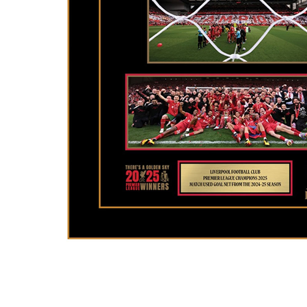 LFC Premier League Goal Net Framed - Supersports Thailand