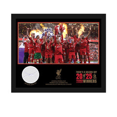 LFC Premier League Goal Net Piece Framed - Supersports Thailand