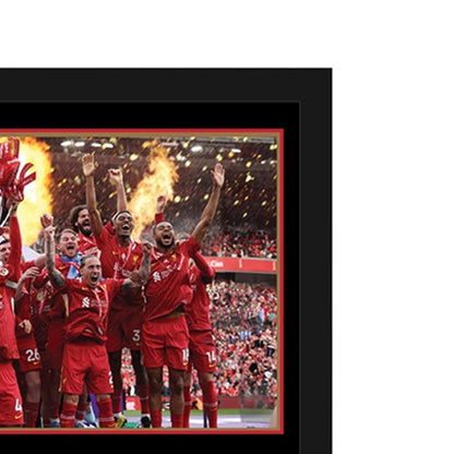 LFC Premier League Goal Net Piece Framed - Supersports Thailand