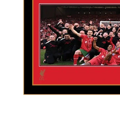 LFC Premier League Trophy Lift 30 Inch Panoramic Framed - Supersports Thailand