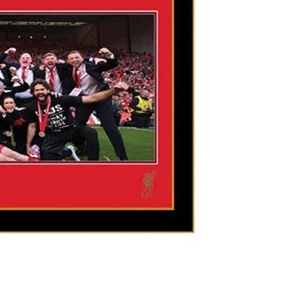 LFC Premier League Trophy Lift 30 Inch Panoramic Framed - Supersports Thailand