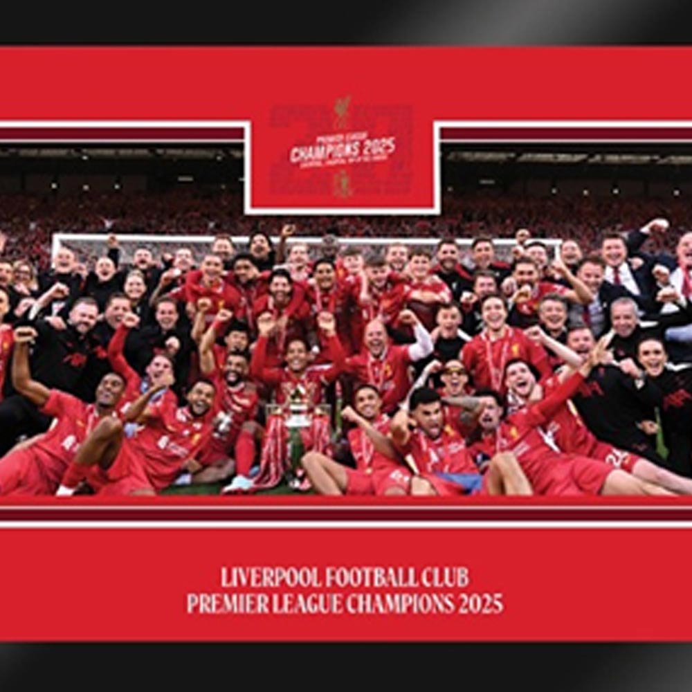 LFC Premier League Trophy Lift Desktop Panoramic Framed - Supersports Thailand Supersports Thailand