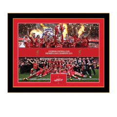 LFC Premier League Trophy Lift 12 x 16 Montage Framed - Supersports Thailand