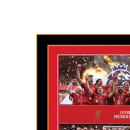 LFC Premier League Trophy Lift 12 x 16 Montage Framed - Supersports Thailand